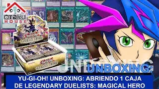 Abriendo una caja de Legendary Duelists Magical Hero Booster Box de Yugioh