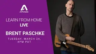 Learn From Home with Brent Paschke: Part 1