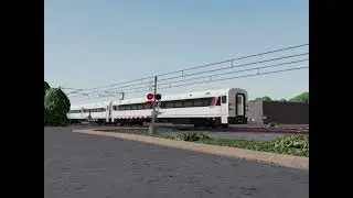 NJT GP40 Mixed Comet Consist without a cabcar! 