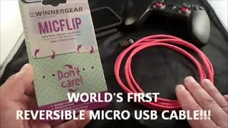World's First Reversible Micro USB Cable!!