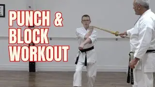 PUNCH & BLOCK WORKOUT | ONLINE KARATE | MY ONLINE KARATE