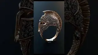 Forged for war worn for Legend #ring #ai #jewelry #gladiator #warriors #fantasy #art #jewellery