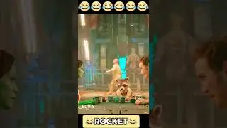 ROCKET ESCAPE PLAN 😂 #shortvideo #trendingshorts #avengers #marvel #funny #mcu