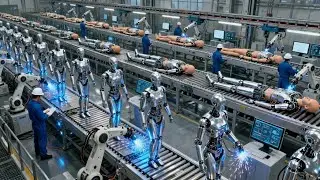 How Human-Like Robots Are Made | Inside a Humanoid Robot Factory (Full Process)