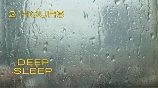 Heavy Rain Sounds for Sleeping & Studying | 2 Hours of Relaxing Rainfall