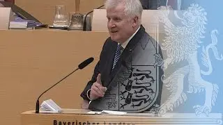 Rede von Ministerpräsident Seehofer vor dem Bayerischen Landtag - Bayern