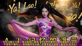 2.《A.I.记忆如浮云》｜AI 虚拟歌姬 · 2026 新年冥想直播 · 记忆会消散，歌声永不灭🌫️ “记忆如浮云，聚散无常；AI 如风，吹过即留痕。”本作品是虚拟人物 “杨雁雁”  ...