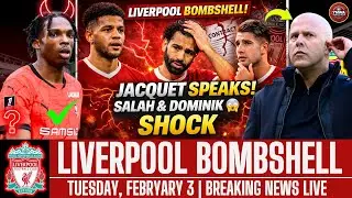 🚨 LIVERPOOL BOMBSHELL! JACQUET SPEAKS | SALAH & DOMINIK SHOCK! ⚽ #LFC