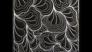 64. Одеяло Free Motion Quilt Lotus Ripple, № 409.