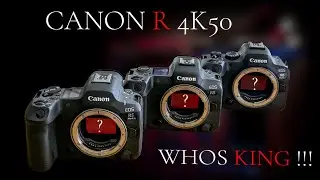 Canon EOS R5II vs Canon R5 vs Canon R6II | 4K50 shootout who will be king !!! #canon #canonr5ii