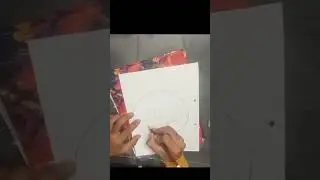 Girl drawing with sun 🖌️#shorts #shortvideo #drawing#artist  #shading #youtubechannel #painting