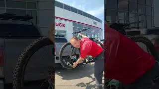 Exploring Bike Rack Options with Ryan Derksen at Ens Toyota!