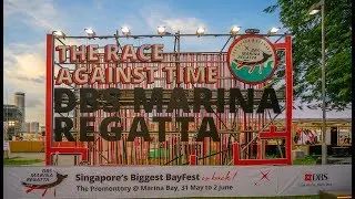 Team Joseph Schooling vs Team 3wheelingtots at DBS Marina Regatta
