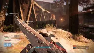 Hawk eye ! Sniper rifle . Destiny 5 kill streak with sniper rifle