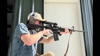 Single shot! #556#reddotsight#magnifier