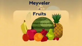 Learn Fruits and Vegetables in Turkish language