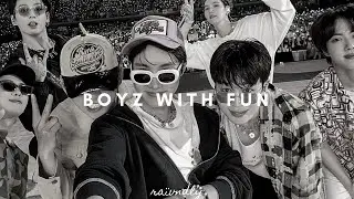 bts - boyz with fun (sped up)