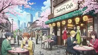 Chill Cafe Lofi Beats with Coffee Vibes ( 1 hour )