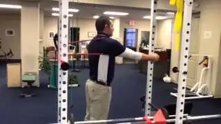 Posterior shoulder joint capsule stretch