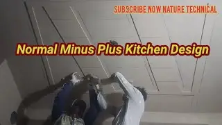 Normal Minus Plus Kitchen Design @Mr Home Designer