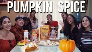 PUMPKIN SPICE MUKBANG (funny best friends)