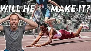 Олимпийский бегун комментирует результаты чемпионата США по бегу на 800 метров среди мужчин!