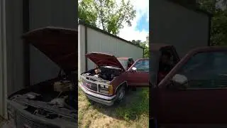 We ruined a perfectly good truck? #obschevy #obstruck #motorswap