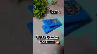 DIY hole punch machine🪛..#diy #craft #handmade #holepunch #machine #shorts #trending #viral #art