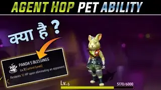 Agent Hop Pet 🐶 Ability Free Fire ! Agent Hop Pet Ki Ability Kya Hai ! Agent Hop Pet Ability
