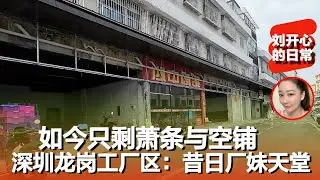 曾经一房难求的深圳龙岗工厂区，如今人去楼空｜真实记录深圳底层生活｜深圳工厂倒闭｜工厂区衰落｜打工人现状