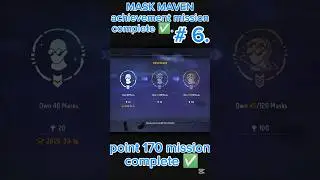 MASK MAVEN achievement mission complete ✅ #freefire #season #free #freefireclips #turnipclub #ff