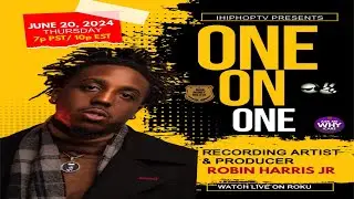 iHipHopTV Presents Mad Money Militia Inc One on One.  Guest Robin Harris Jr. S4EP12