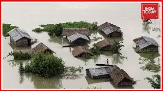 Villagers In 28 Districts Of Assam Severely Affected By Floods