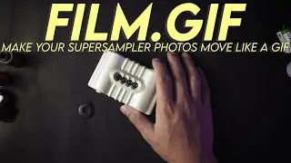 Making the Photos from the LOMO SUPERSAMPLER Move Like a Gif / Boomerang effect | A How To Video