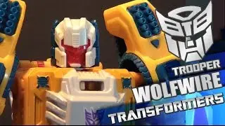 Transformers Wolfwire / Weirdwolf y Monxo en espa&ntilde;ol - Trooper Reviews