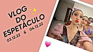 VLOG DO ESPETÁCULO! - PURO CAOS‼️ | ballet & jazz | Lu Na Lua