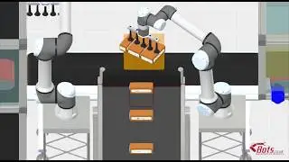 Automation Simulation of Production Line - Bots Automation