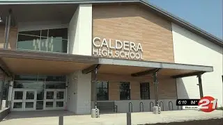 Final touches almost in place for fall opening of new Caldera High School in SE Bend
