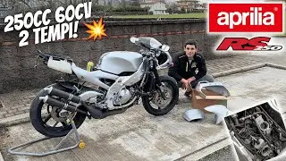 Porto l'APRILIA RS 250 Romboni '97 in Officina: ORGOGLIO di un'Italia ormai... andata?🇮🇹