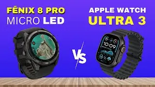 Apple Watch Ultra 3 vs Garmin Fenix 8 Pro