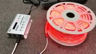 AC110V /220V LED Neon Flex RGB Lights Work With DMX300 High Voltage DMX Decoder