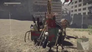 NieR:Automata: Shopping with Emil.