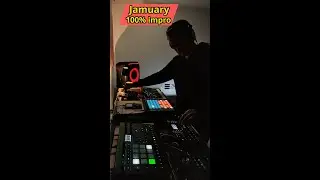 Jamuary 10th 2025 IMPRO on Octatrack, Rytm, M8, S-1, P-6, Hydrasynth, Launchpad #jamuary2025