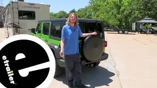 Classic Accessories Universal Fit Spare Tire Cover Review  - 2018 Jeep JL Wrangler Unlimited