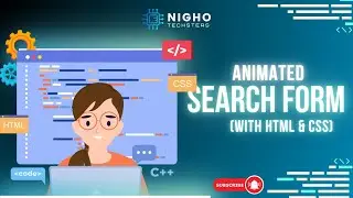 Animated Search Form With HTML & CSS