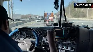 INSIDE The Convoy: Trucker Explains Why He&rsquo;s Protesting With The People's Convoy