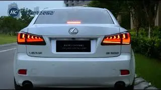 HCmotion NEW V2  For 2006-2013 Lexus IS250 350 ISF LED Tail Light Animation & Sequential