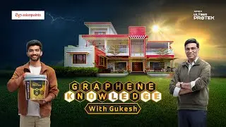 Asian Paints Graphene Knowledge with Gukesh ft. Viswanathan Anand & Ultima Protek | Car | Telugu