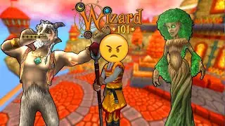 Wizard101 Max Fire PvP: The IMPOSSIBLE Satyr AND DRYAD Spam Game.