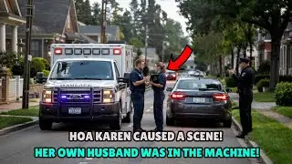 HOA Karen Blocked the Ambulance From My Driveway &mdash; Didn&rsquo;t Know It Was Her Own Husband Inside!
